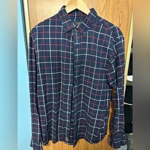 Banana Republic Checkered Button Down Shirt - Men’s Large